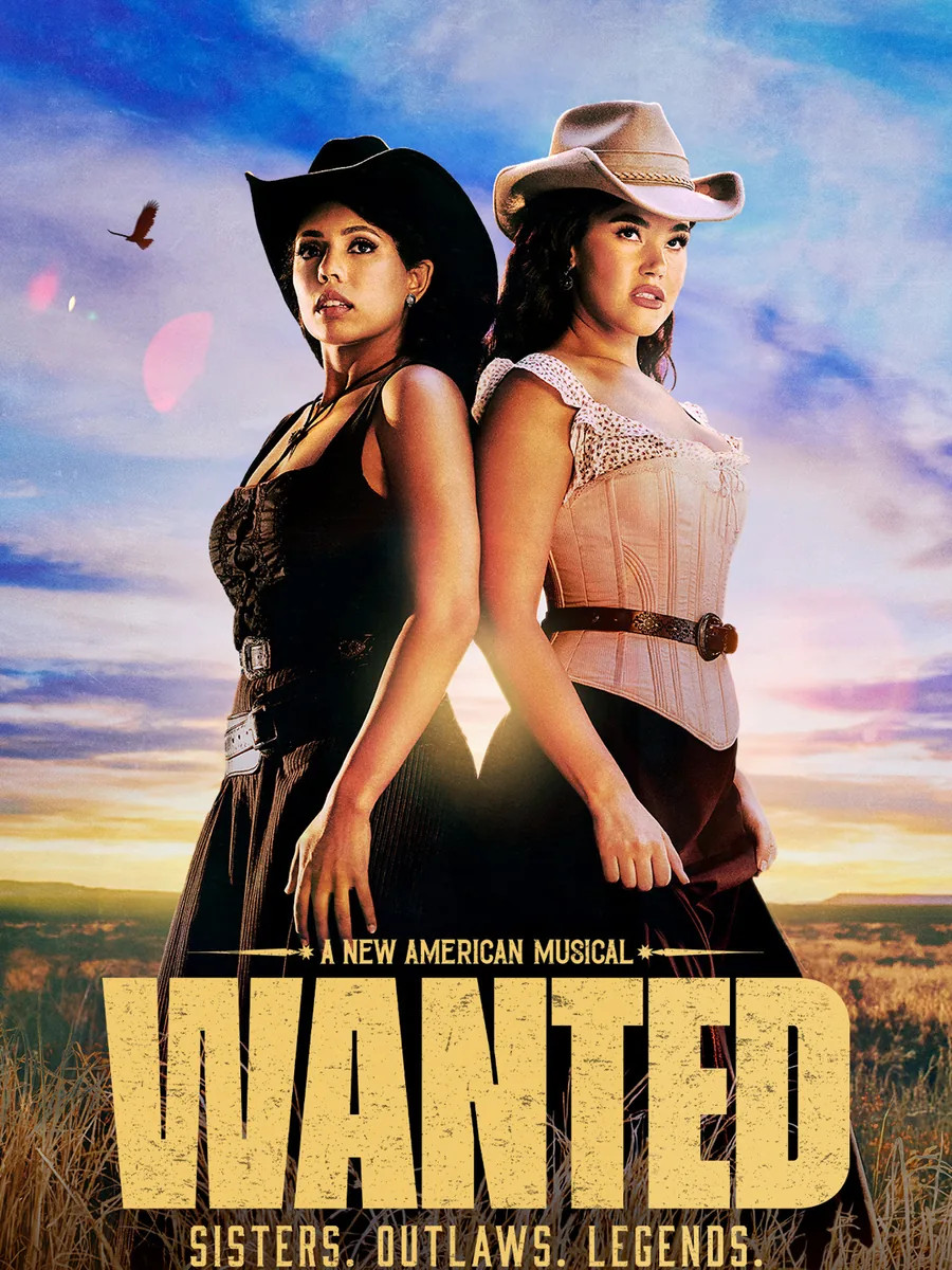 Official Broadway key art for Wanted